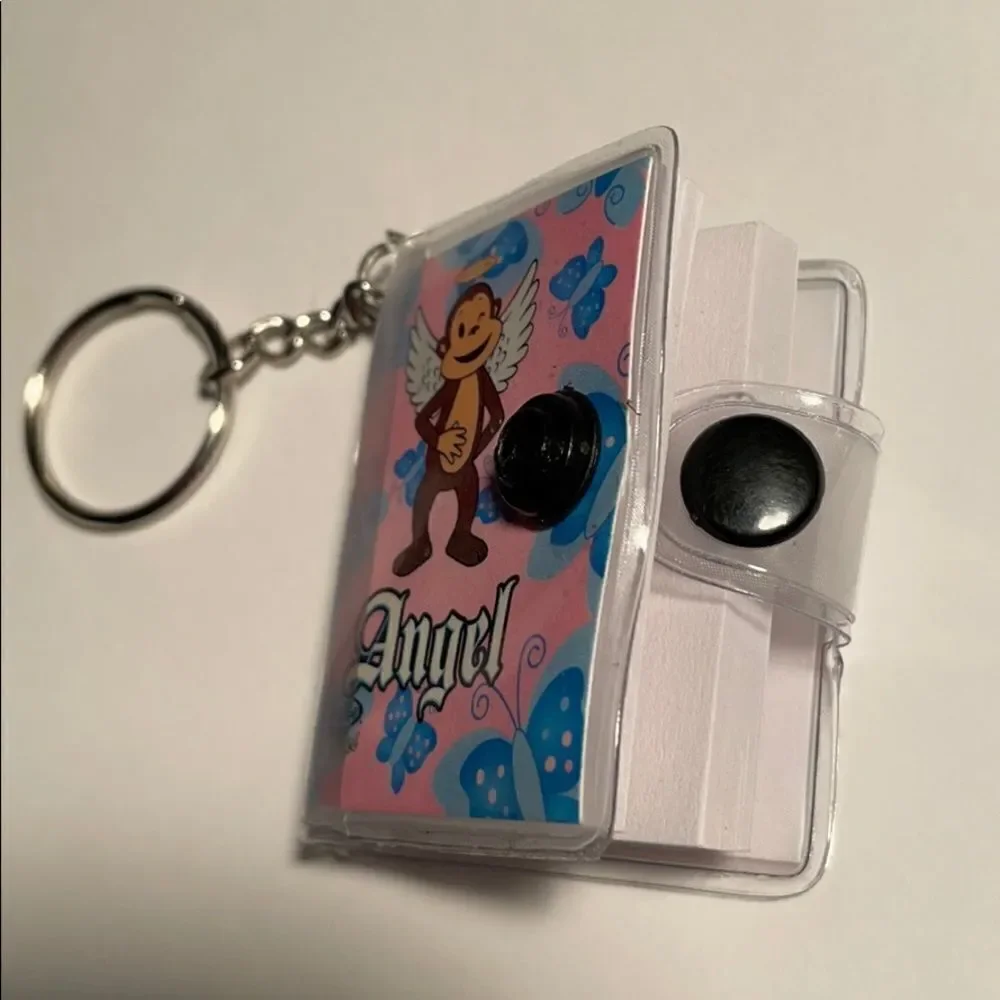 Claire’s 5 Pc Journal Keychain Angel Monkey Set